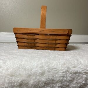 Longaberger 1991 Honey-Toned Woven Basket
